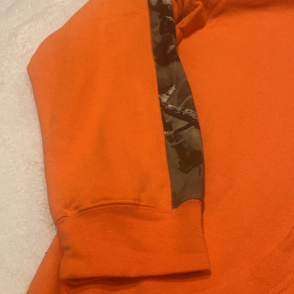 LEGENDARY WHITETAILS Original Deer Gear NWT Orange Hoodie Size XL TALL - Picture 4 of 10